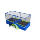 Trampolinanlage Small - Field dimensions 265 x 265 cm