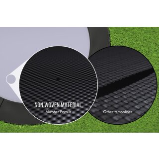 Akrobat Primus Challenger PLUS Trampolin Schwarz