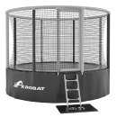 Akrobat Gallus PLUS Trampolin Schwarz/Grau - Der...
